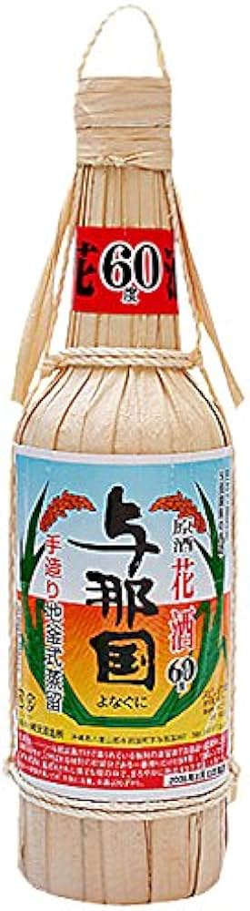Amazon.co.jp: 琉球泡盛 与那国 崎元 与那国 クバ巻 60度 600ml [泡盛