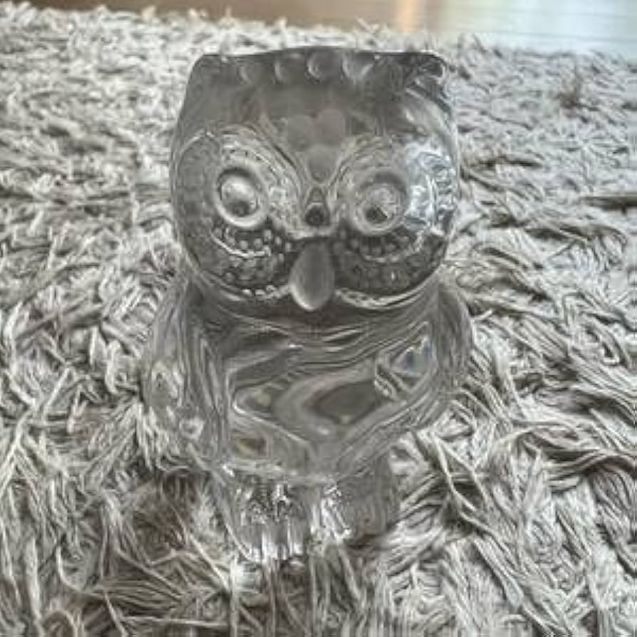 MEISSENER BLEIKRISTALL マイセンクリスタル フクロウ Amazon.co.jp