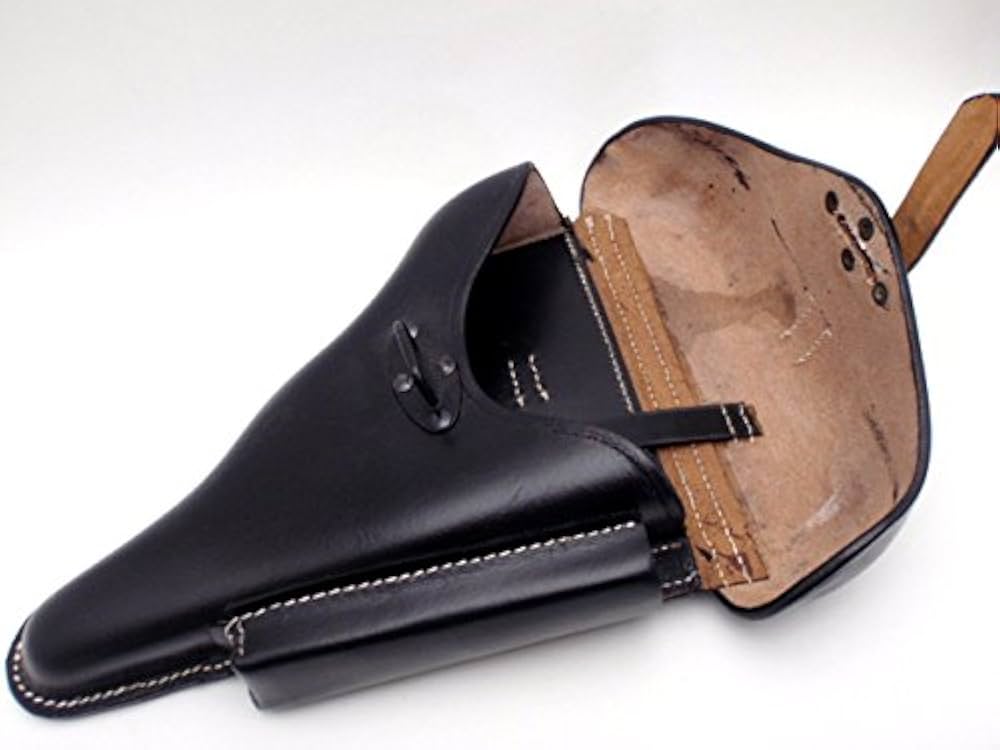 Amazon.co.jp: 琥花堂 ドイツ軍 ワルサー P38 ホルスター 黒 レプリカ