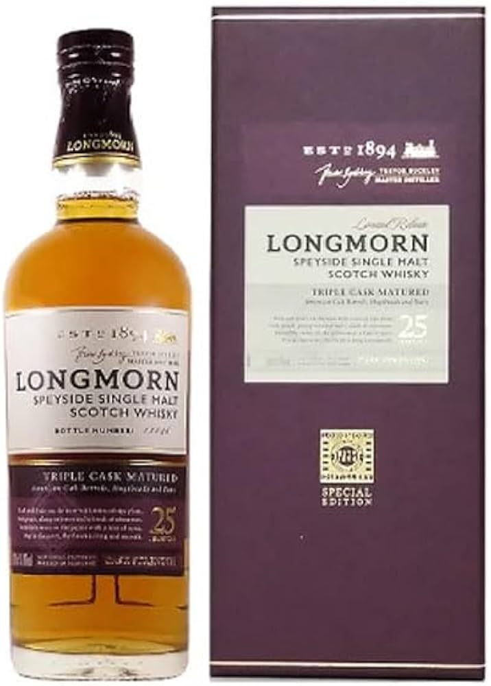 Amazon.co.jp: ロングモーン 25年 正規品 53.0度 700ml : 食品・飲料・お酒
