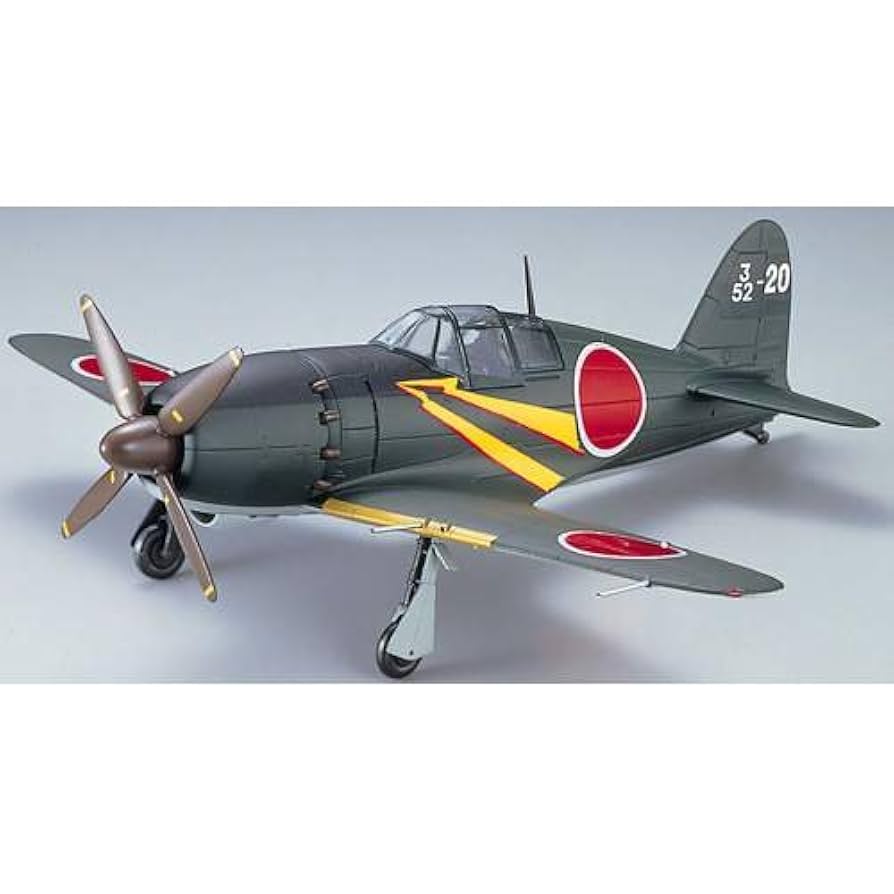 マルシン工業製 局地戦闘機1/48 雷電(J2M3) 、 マルシン工業製 局地