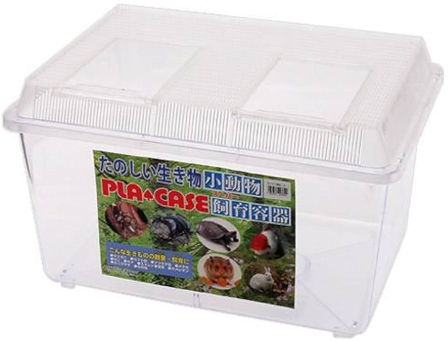 Amazon | 鈴木製作所 飼育容器 スーパー特大 クリア(幅50×奥行き36×高