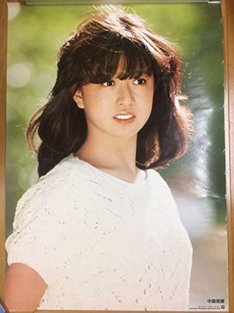 A37非売品中森明菜 ポスター 中森明菜 ポスター 1 60×84㎝ Akina