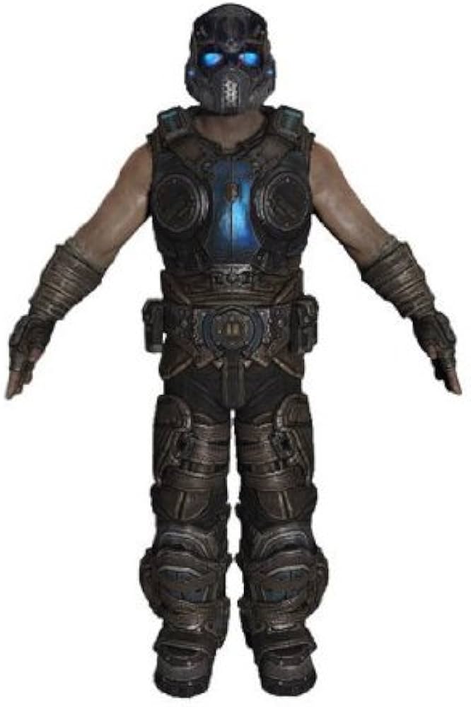 Amazon.com: Gears of War 3 Series 3 COG Soldier with Retro Lancer