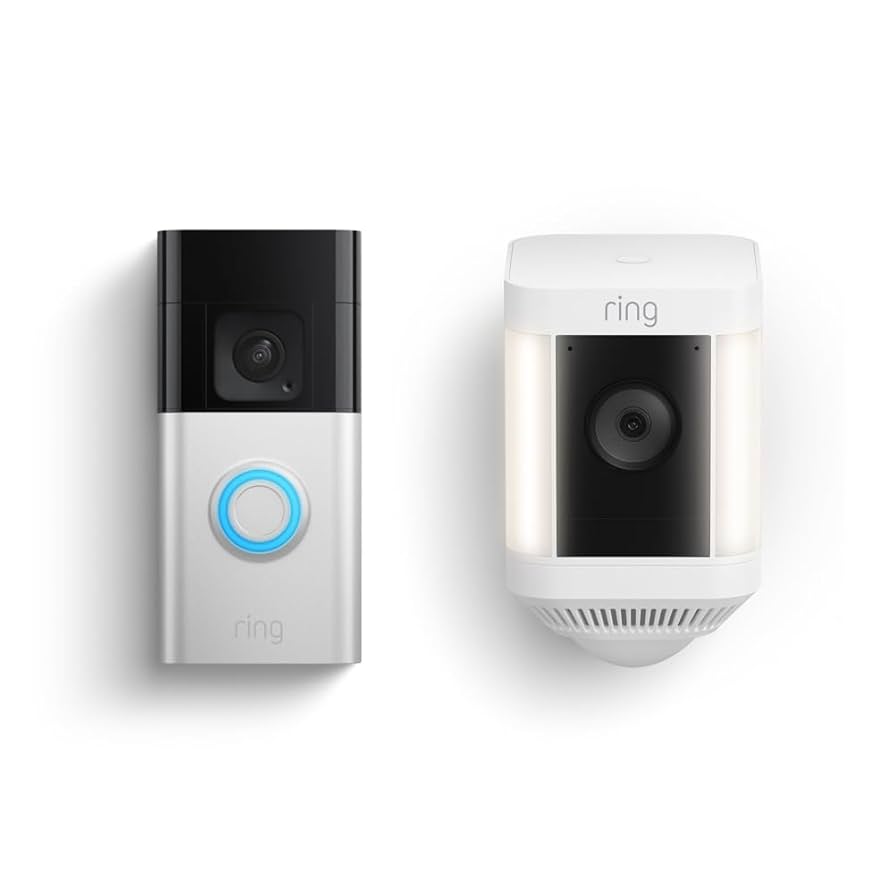 Amazon.com: Ring Battery Doorbell Plus with Ring Spotlight Cam