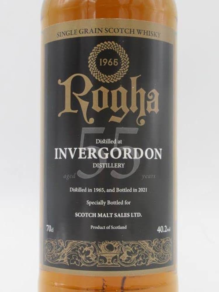 Rogha インバーゴードン 1965 55年 シングルグレーン 700ml