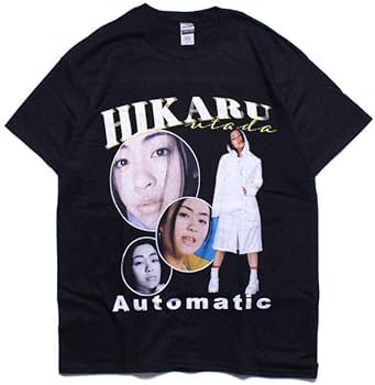 Amazon.co.jp: 宇多田ヒカル グッズ BOOTLEG RAP TEE アーティスト T