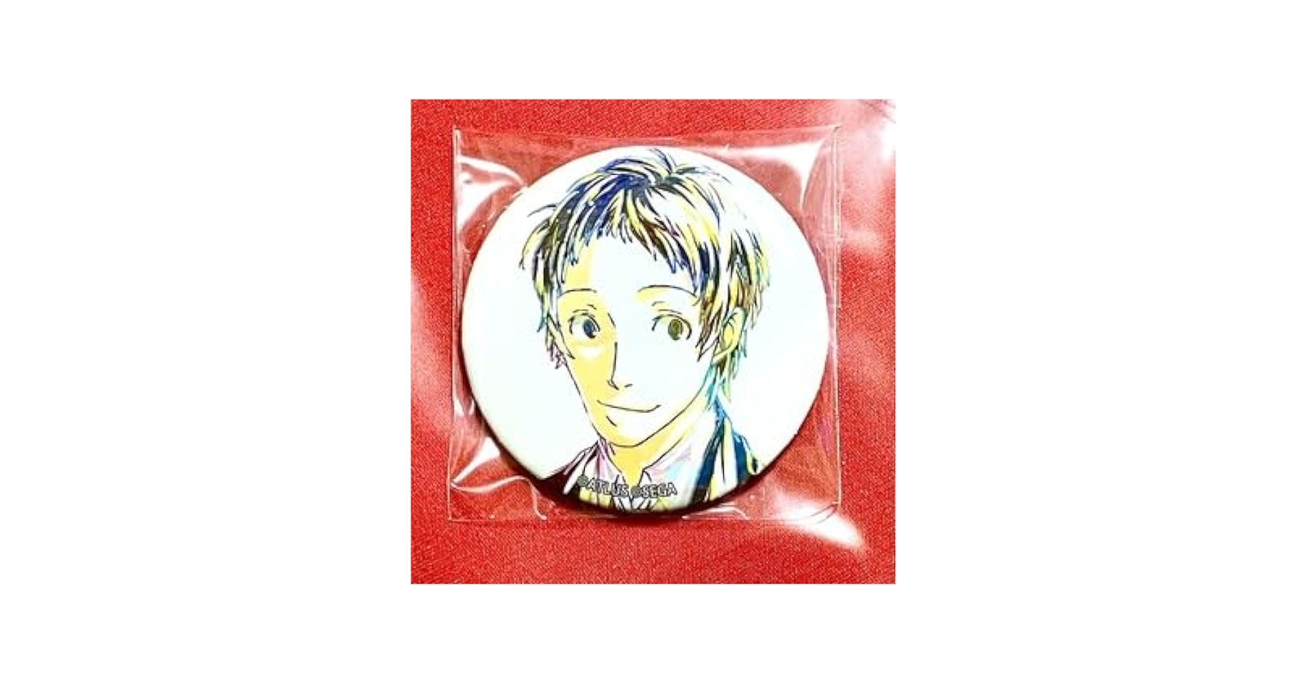 ペルソナ4 パセラ 足立透 缶バッジ P4U2 ペルソナ4 パセラ 足立透 缶