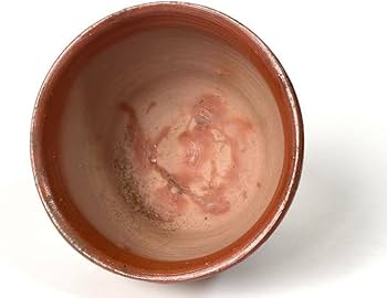 Amazon.co.jp: 作家物 陶芸家 人間国宝 藤原啓 備前 緋襷 茶碗 抹茶 共