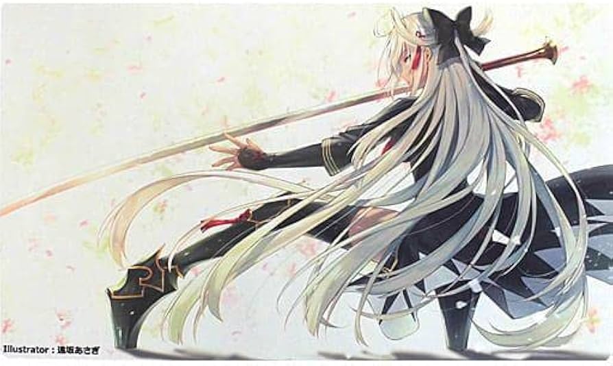 FGO 沖田総司 ドレス Fate フェイト スリーブ プレイマット フレシア