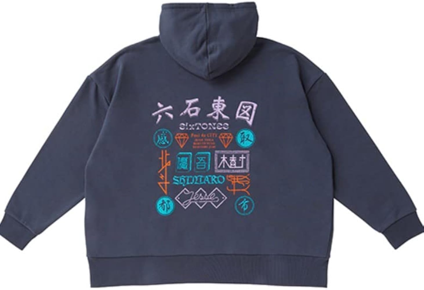 SixTONES ツアー パーカー : ストーンズ パーカー 長袖 Feel da CITY