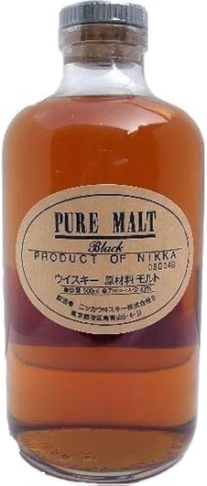 Amazon.co.jp: ニッカ ピュアモルト ブラック 500ml [並行輸入品