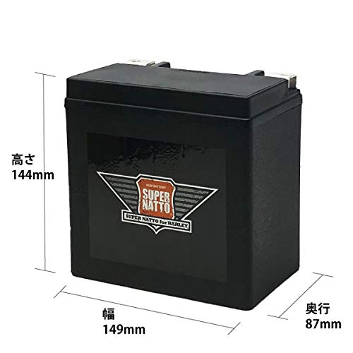Amazon | ハーレー対応 充電器＋バイク用AGMバッテリー 65948-00S