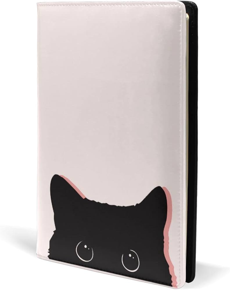 Amazon | SoreSore（ソレソレ） ブックカバー a5 ブラック 黒猫 猫柄