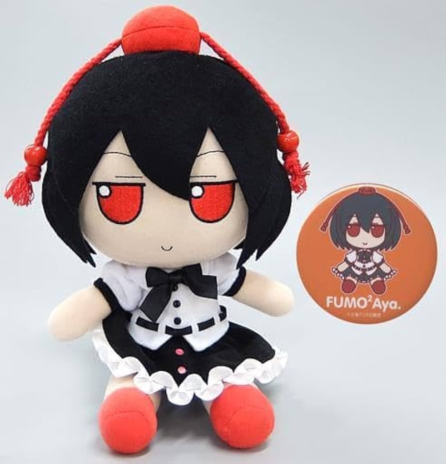 東方ぬいぐるみ 【射命丸文（風神録ver.）】ふもふもあや。特典缶