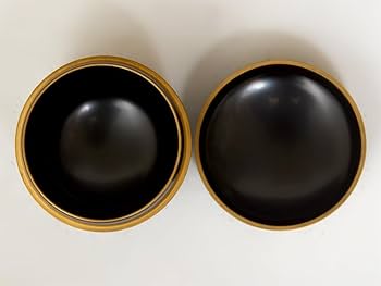 Amazon.co.jp: 加賀蒔絵師 久保縫春 造 菊桐蒔絵 中棗 共箱 輪島塗