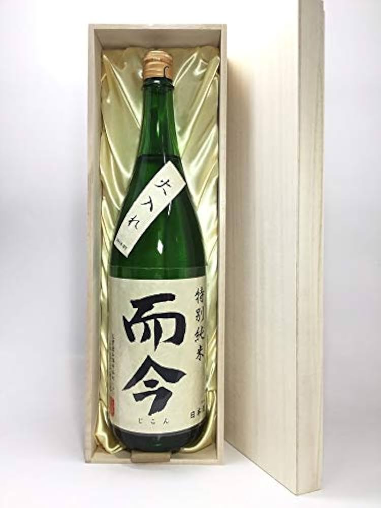 Amazon.co.jp: 而今 特別純米 火入れ 1800ml 桐箱入り : 食品・飲料・お酒