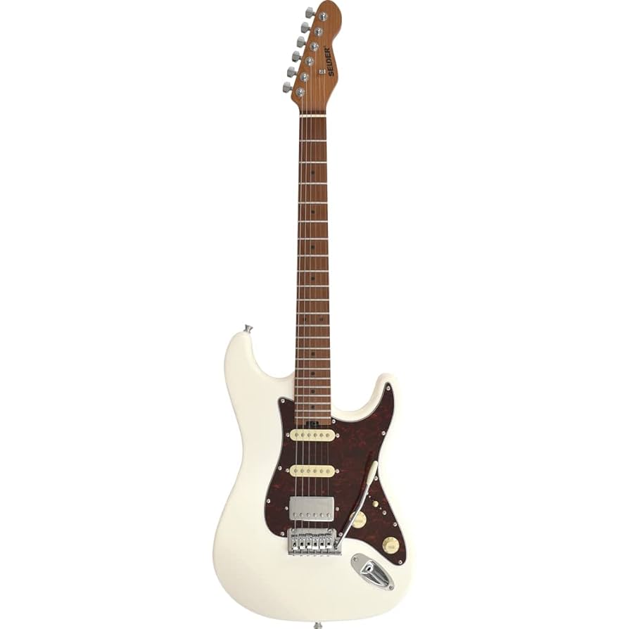 美品⭐️SELDER セルダー エレキギター ホワイト 2025年最新】エレキ