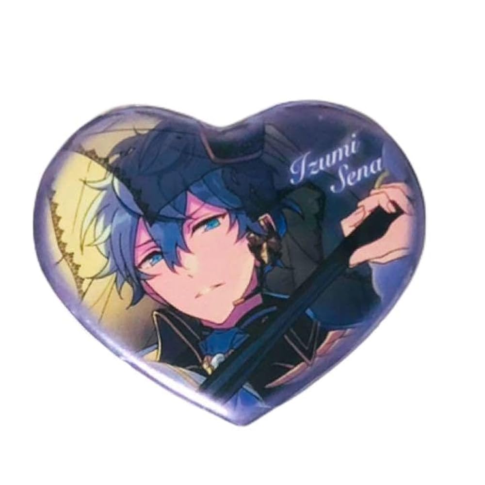 あんスタ ハート缶バッジ 瀬名泉 あんスタ瀬名泉ハート缶バッジ 48個