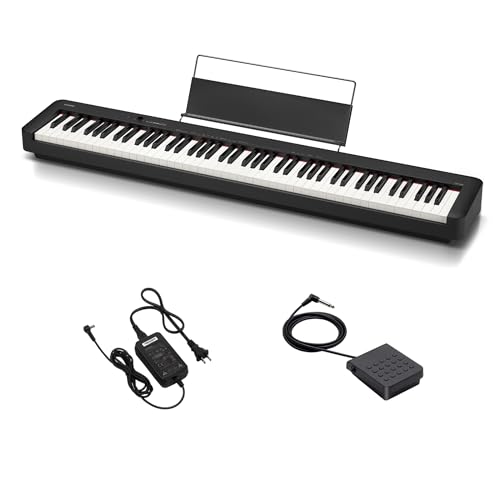 Amazon | 【Amazon限定】 カシオ (CASIO) 電子ピアノ CDP-S105BK