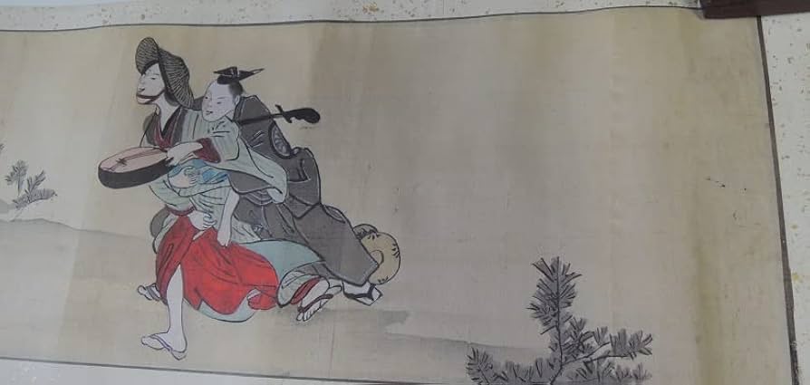 中国木版春画巻」木版画 3種1巻|艶本 唐本 中国書 中国美術 中国木版