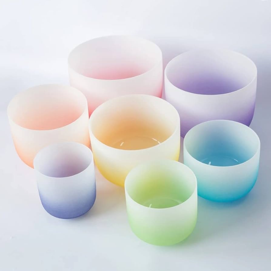 9月12日まで値下げCrystal tones クリスタルボウルとシルクケース