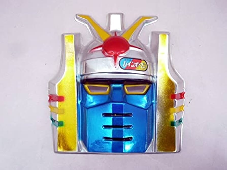 未開封 未使用 愛の戦士 レインボーマン 電子ロック付 貯金箱 萬年社