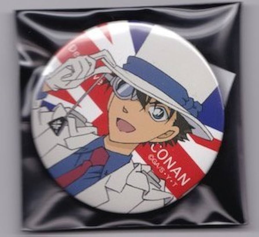 名探偵コナン サンデーカフェ 缶バッジ 怪盗キッド Amazon | コナン