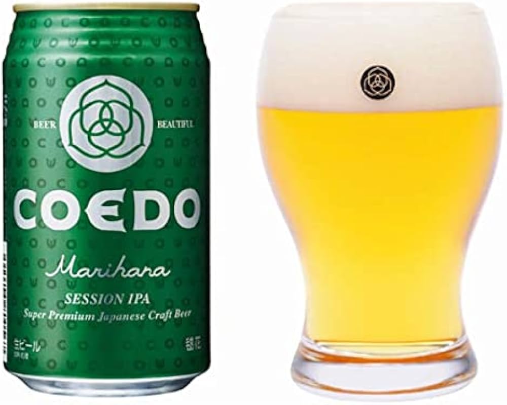 Amazon.co.jp: COEDO コエドビール毬花 -Marihana-缶350mlクラフト