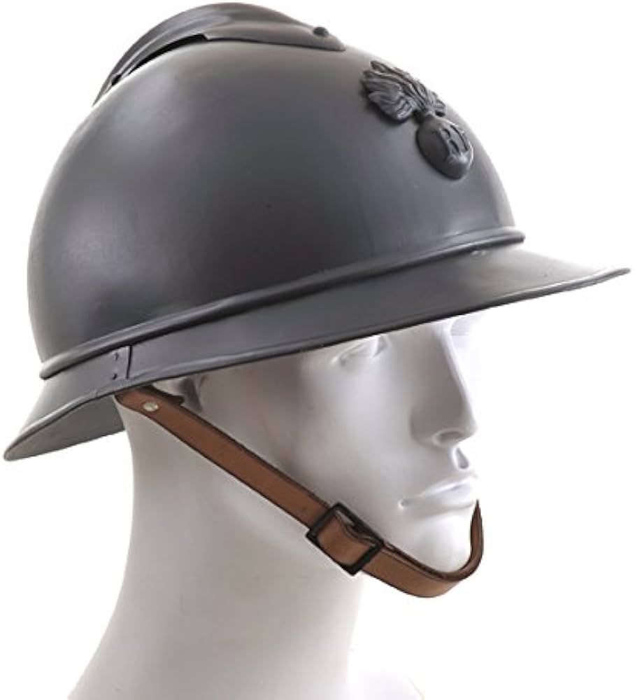 Amazon.co.jp: World War Supply French M15 エイドリアンヘルメット