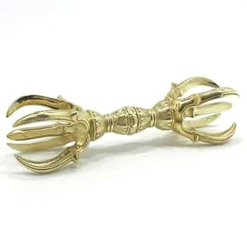 修縁堂】密教法具 真言宗 法器 宝珠杵 宝珠の炎 入蔵可です 修縁堂