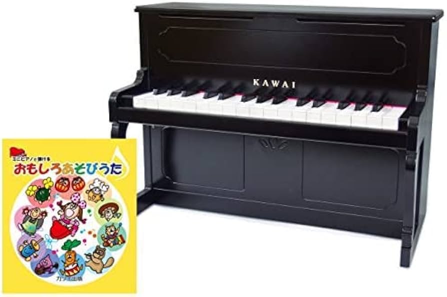 Amazon | カワイ ミニピアノ アップライトピアノ ブラック 黒 木製