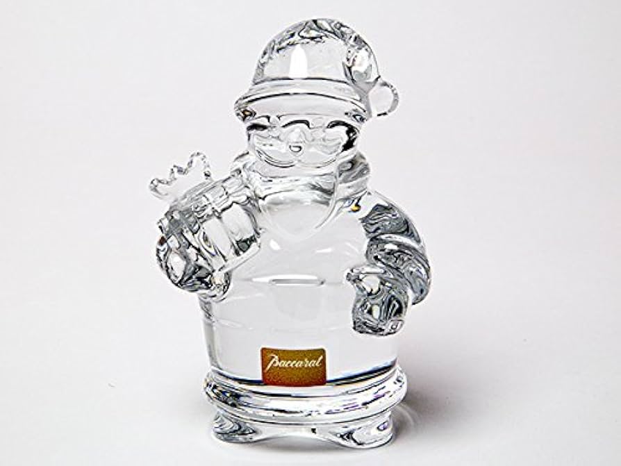 Amazon｜バカラクリスタル「スノーマン サンタクロース クリスマス