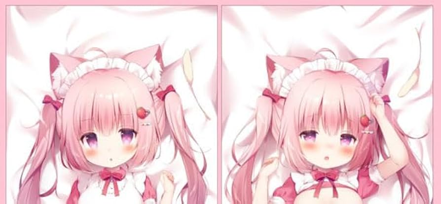 Amazon.co.jp: MochiPeach みるくちゃん抱き枕カバー 桃豆こまもち 白