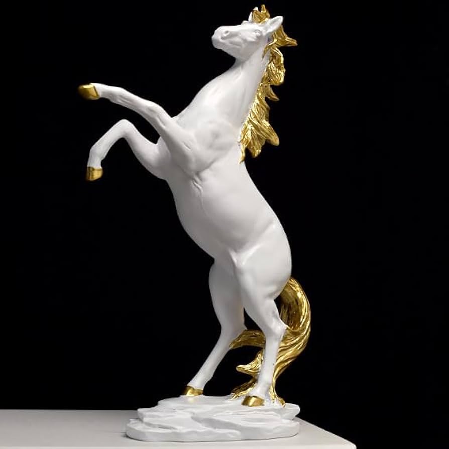 金色の馬の彫刻 41FbVhW4V5L._AC_UF894,