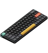 nuphy Teclado mecânico portátil 75% Air75 V2, teclado sem fio