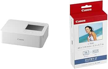 Amazon.co.jp: 【セット買い】キヤノン コンパクトフォトプリンター