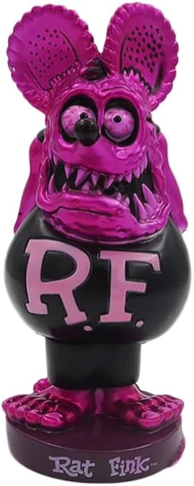 RAT FINK metallic rat Fink world limited 480 body ( Metallic Red