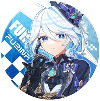 Amazon | 原神 フリーナ 缶バッジ ブローチ 10点セット おしゃれ