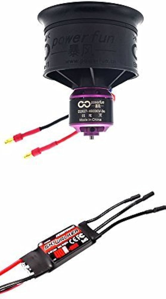 Amazon | PowerFun電子ダクテッドファン50mm 11ブレードダクトファン