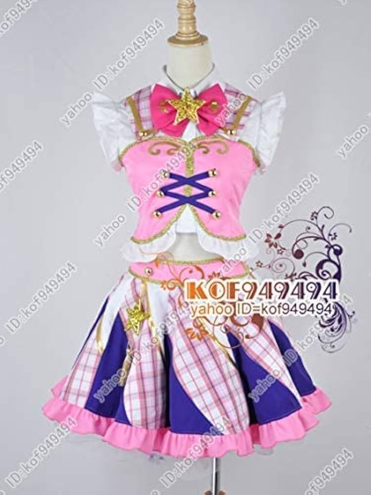 Amazon.co.jp: 漫尚cosplayアイカツ！ 星宮いちご ハイピンクパレード