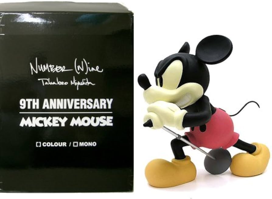 NUMBER (N)INE 9周年 特大フィギュア ミッキー ナンバーナイン number