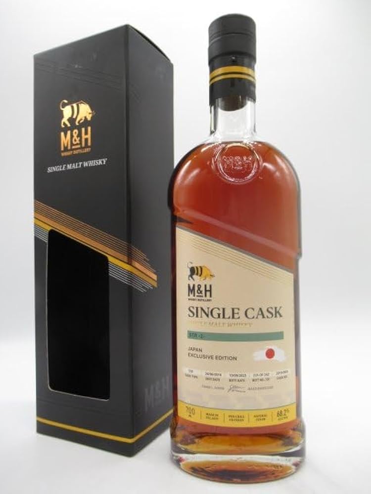 Amazon.co.jp: M＆H 5年 2018 シングルカスク STRカスク2 正規品 68.2