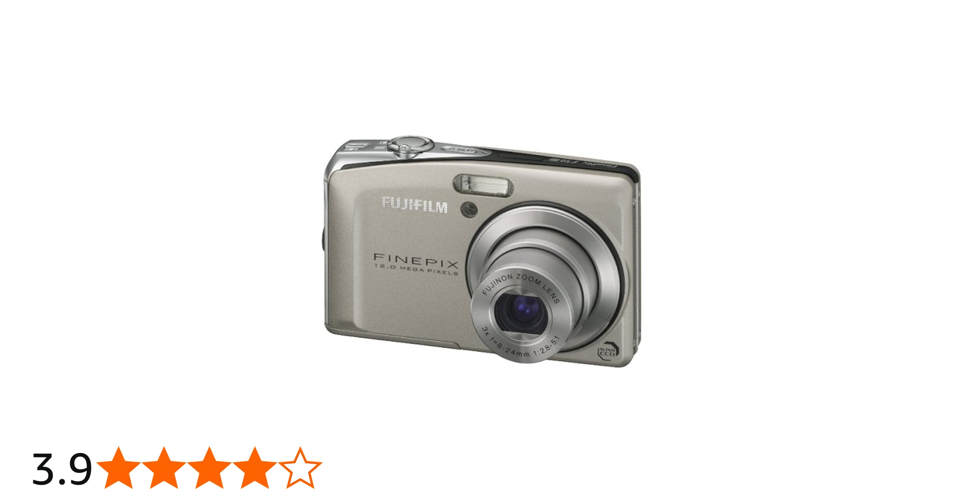 Amazon.co.jp: FUJIFILM FinePix F50fd Digital Camera, Silver, 12
