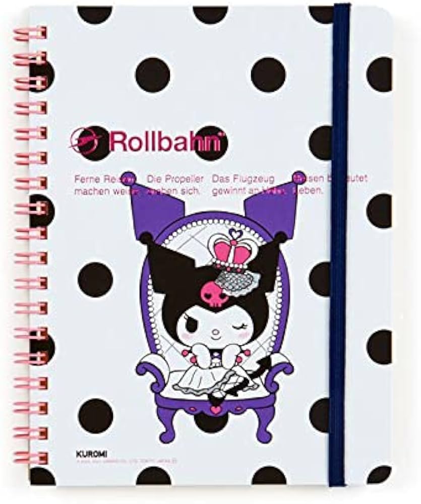 Amazon.co.jp: ロルバーン× クロミKUROMI ポケット付きメモ Lサイズ