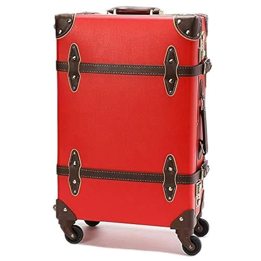 ユーラシアトランク 赤 キャリーケース シフレ 豚革 旅行 レトロ
