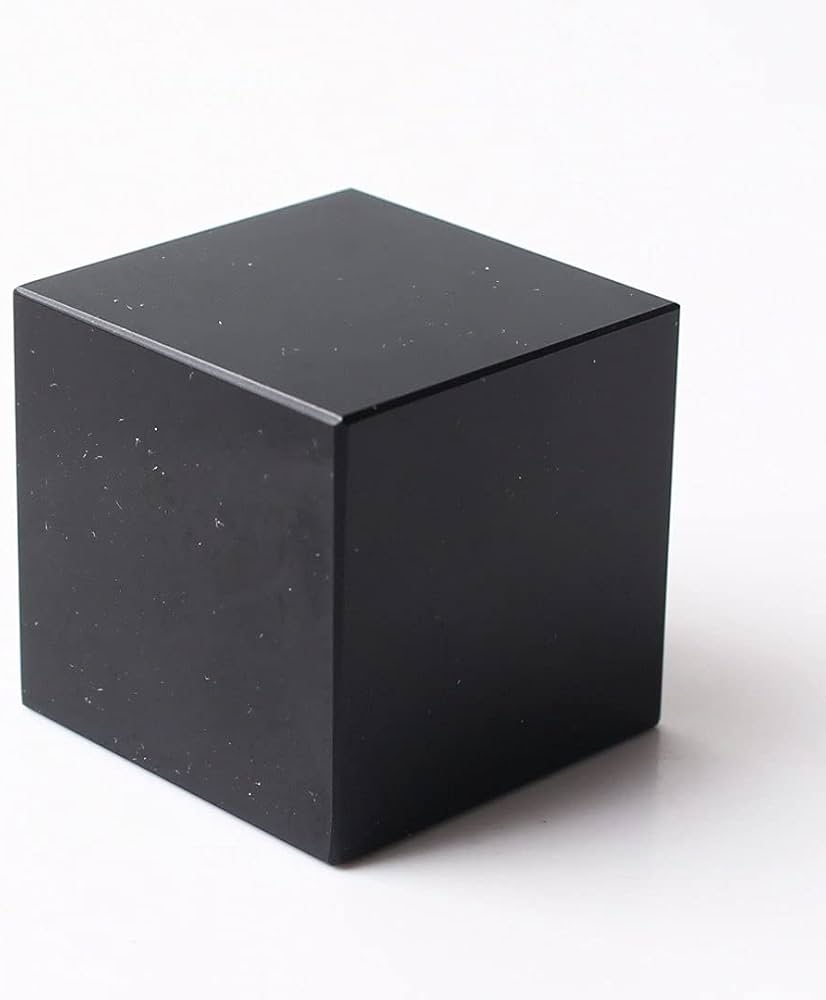 Amazon.co.jp: YAAMEI ナチュラル 1個の天然黒の黒曜石ブロック