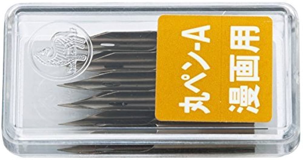 Amazon.co.jp: ゼブラ 漫画用ペン先 丸ペン-A No.2586-A 10本 PM-1C