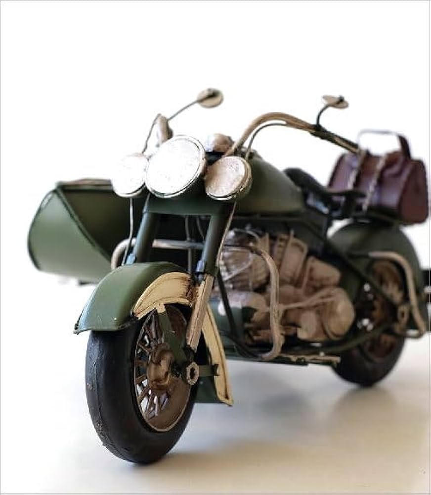 Amazon.co.jp: バイク 置物 おしゃれ アンティーク調 レトロ オブジェ