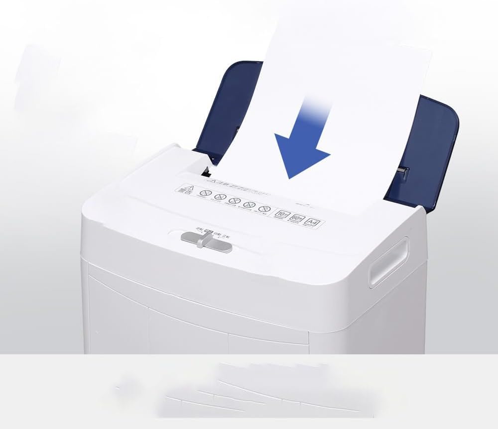 アイリスオーヤマ AFS100M 業務用シュレッダー ホチキス対応 ホワイト